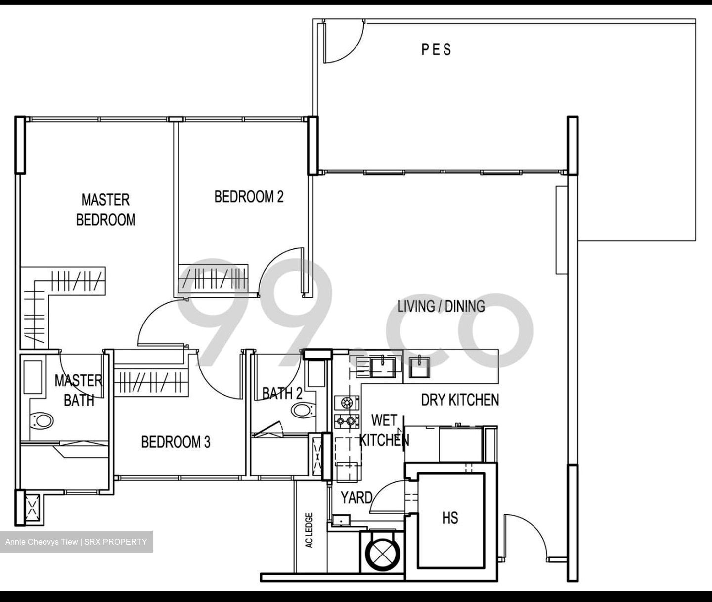 The Seawind (D15), Condominium #535999221